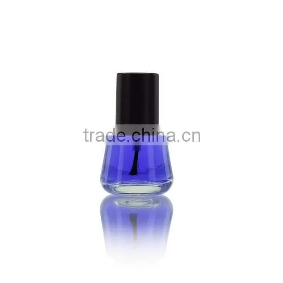 1/2OZ small Coated UV gel Bottles nail polish packaging glass bottle supplier
