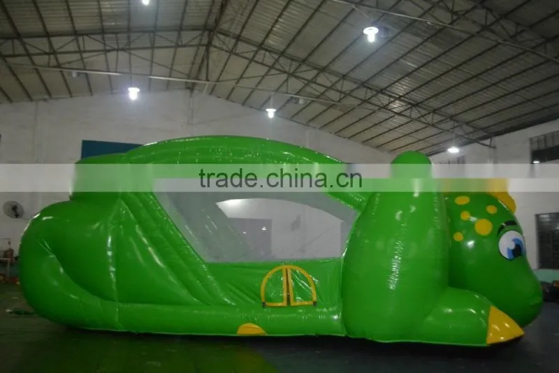 Selling cutely giant dinosaur castle combo inflatable combo bouncer for children