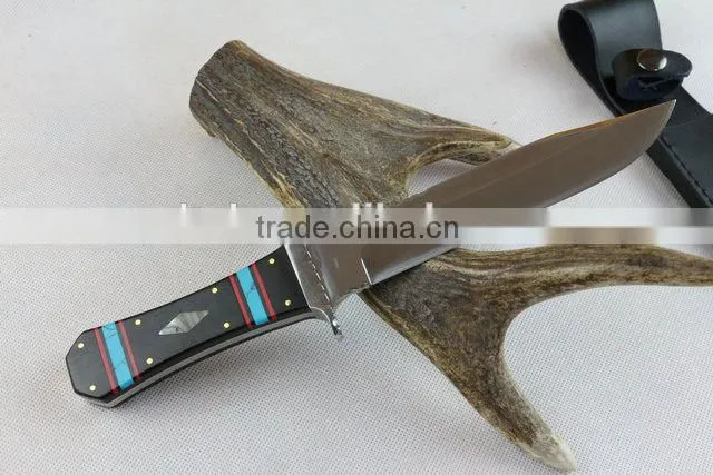 OEM fixed blade Collection knife with mirror surface