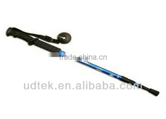 OEM Three Sticks Alpenstock Aluminum Alloy Trekking Pole for hiking