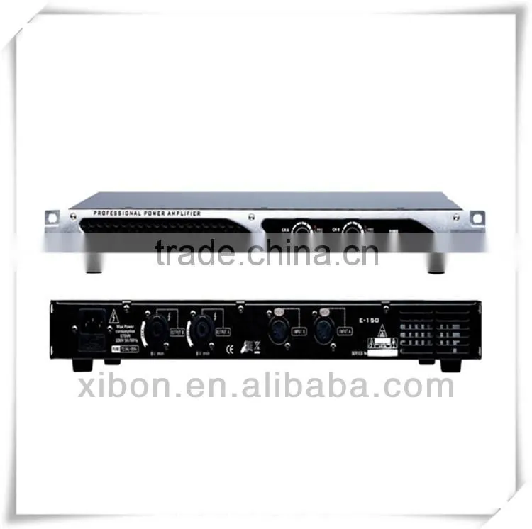 E-150 power amplifier 2 Microphone Beautiful Professional Karaoke Tone Power Amplifier