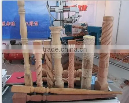 Easy operation and low price CNC1503SA baseball bat cnc wood turning lathe with CE certification