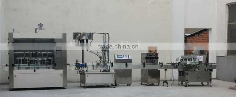 oil kind filling line filling machine packing machine