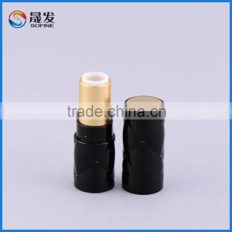 Factory directly plastic empty cylinder lipstick packaging