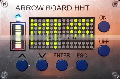 Trailer mounted LED Arrow Board