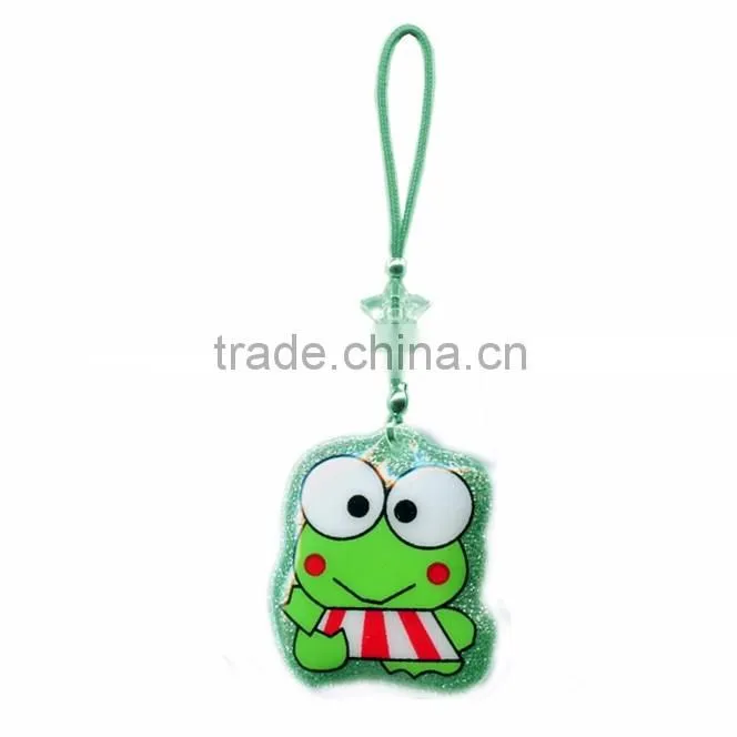 Promotional Gift Carton Customized shaped Round PVC Mobile phone rub