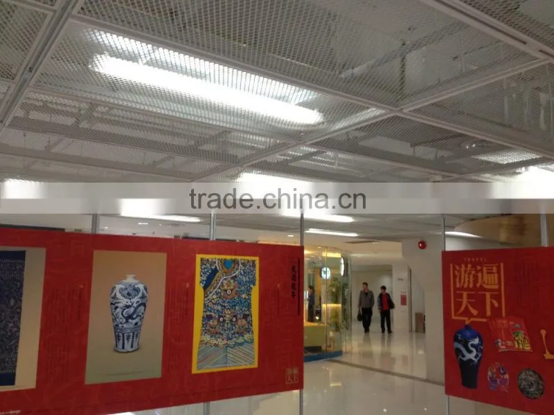 Aluminum suspended metal mesh ceiling