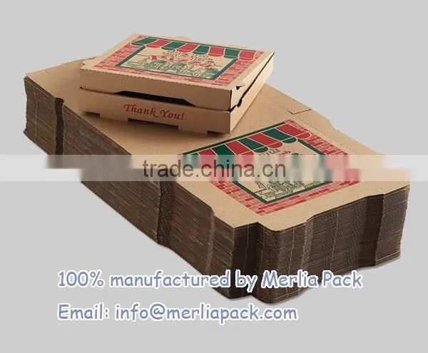 Recycled Carton PIZZA BOX 12" Takeout Pizza Container Boxes