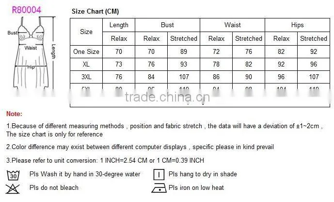 Customized erotic plus size lingerie