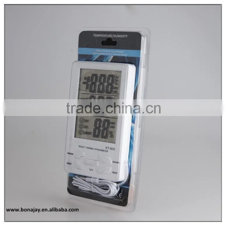 thermo hygrometer in/out KT905 China