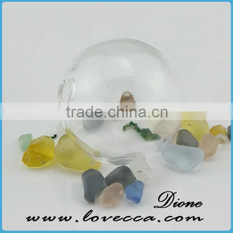 Hot crazy Christmas clear hanging glass balls inside beauti fish