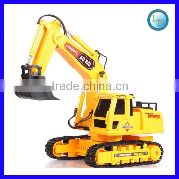 Lino 1.5KW outdoor amusement park equipment kids ride mini digger rides mini excavator for sale