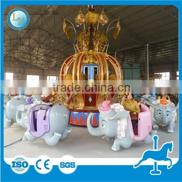 Flying elephant ride!!! Amusement park funfair playground equipment flying elephant ride for sale