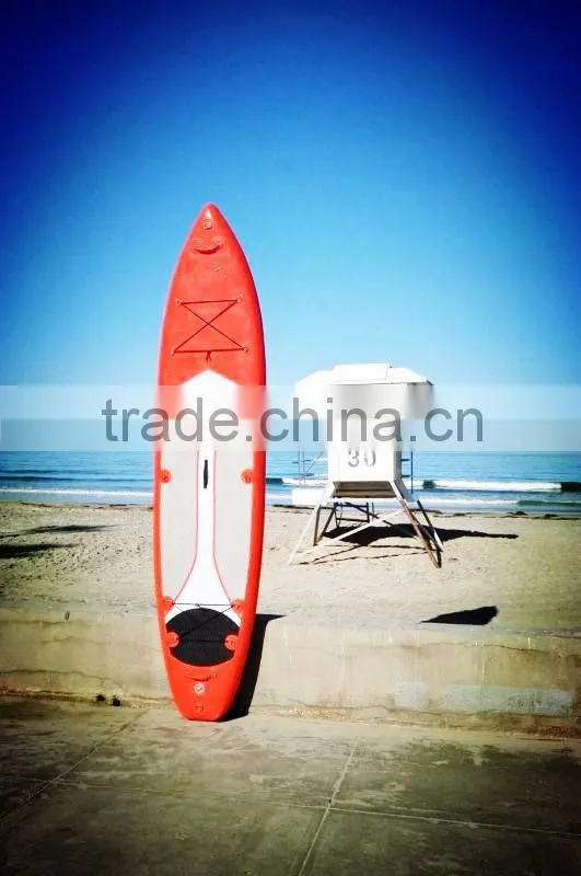 Soft board for Resort iSUP Inflatable standup paddle board surfboard 9'/10'/11' with glowing LED light Racing