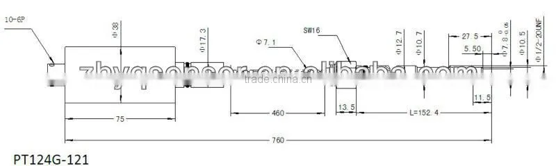 mV/V output lower cost flexible melt pressure transmitter