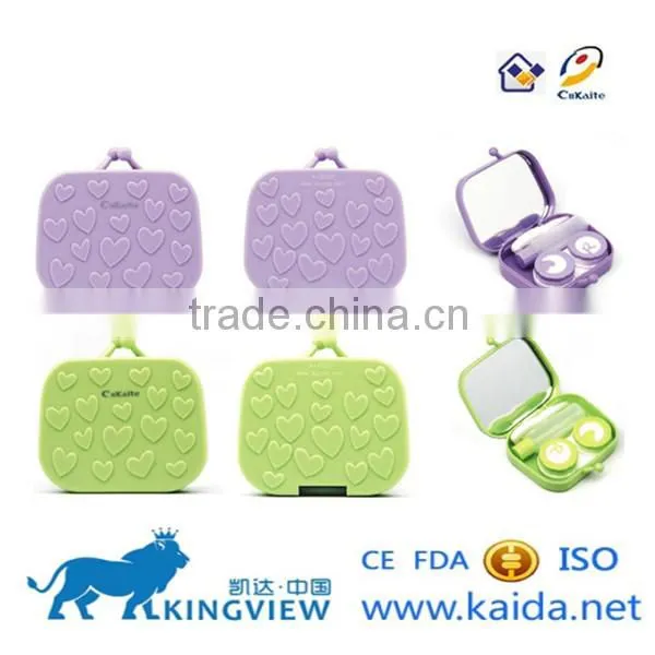A-8029 handbag contact lens case suppilier by kaida