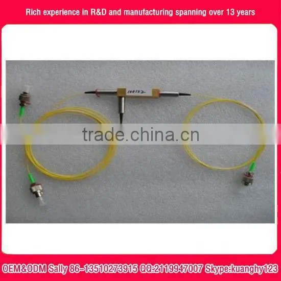 1X2 1310nm Polarization Maintaining Optical Circulator fiber optical circulator OEM factory
