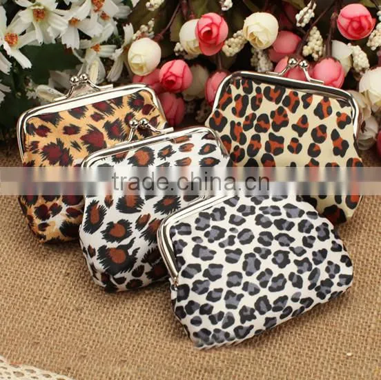2014 Hot Selling Leopard Print Cute Coin Purse ZTCO-0008