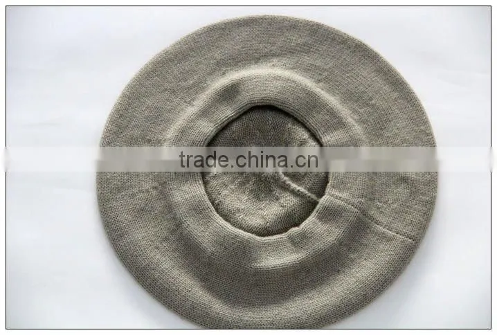 100% cashmere female hat
