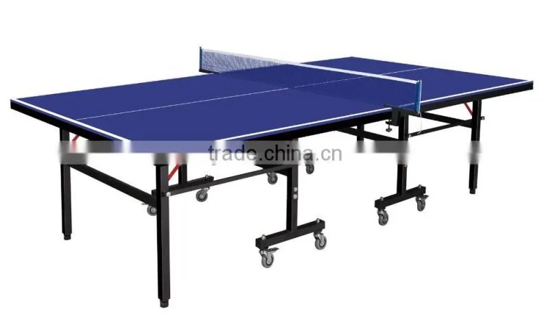 Outdoor cheap hot selling Aluminium tennis table for easy folding bule top table