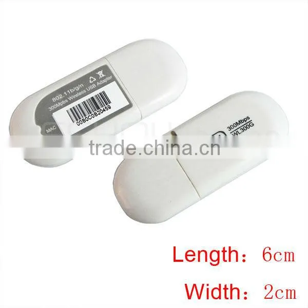 300Mbps WiFi wireless USB Network LAN Card Adapter