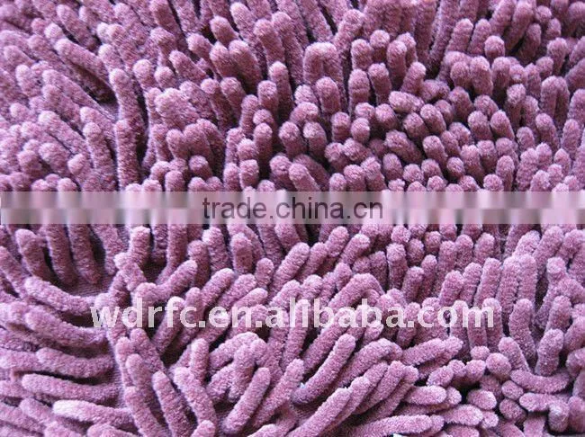 Chenille Microfiber fabric