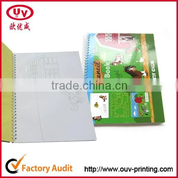2017 New Drawing Notebook Kids Coloring Book