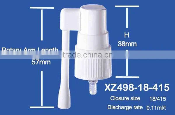 25ml HDPE Throat or Oral Spray Bottle