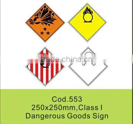 placard warning label, placard holder, aluminium placard