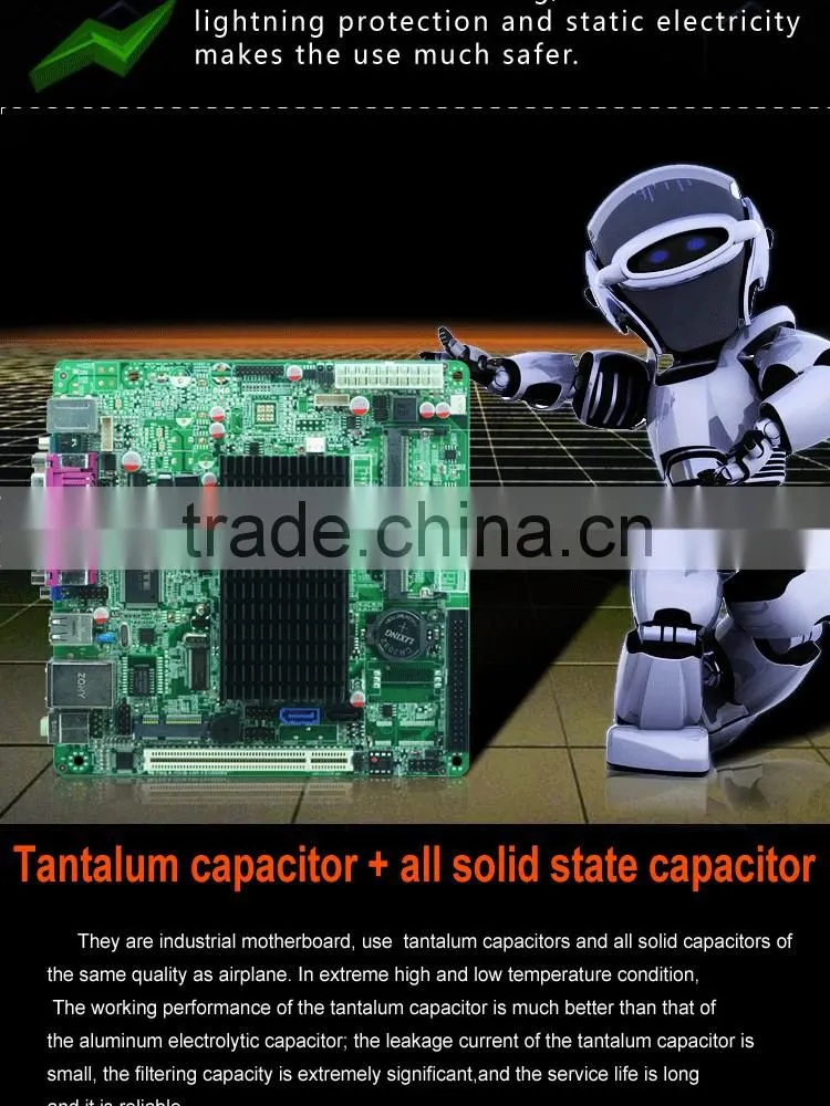 Fanless Intel Mini itx Motherboard atom thin client motherboard with 1* SIM card socket