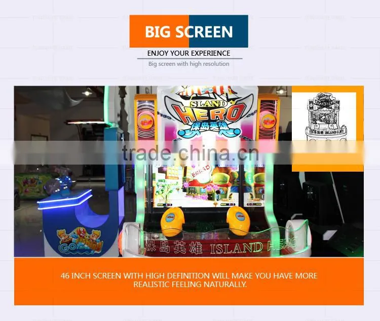 Funshare new popular water shooting game machine coin operated shooting arcade game machines