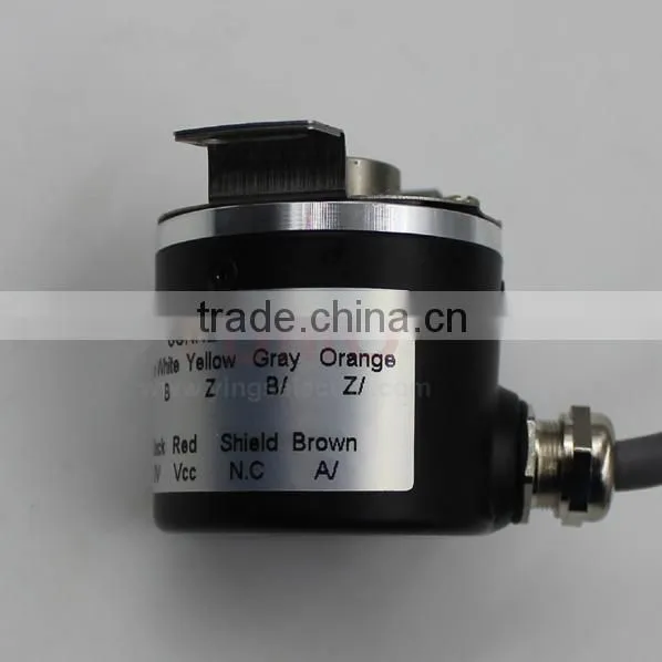 YUMO IHC3806 38mm 6 8 10 mm incremental rotary encoder hollow shaft rotary encoder