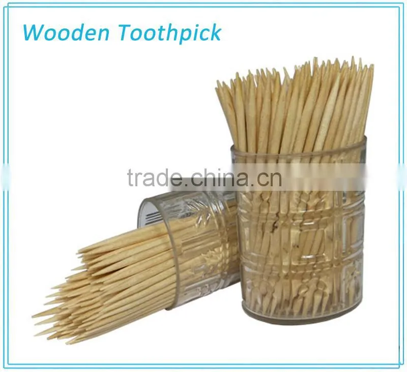 wooden toothpick of China manufacturer
