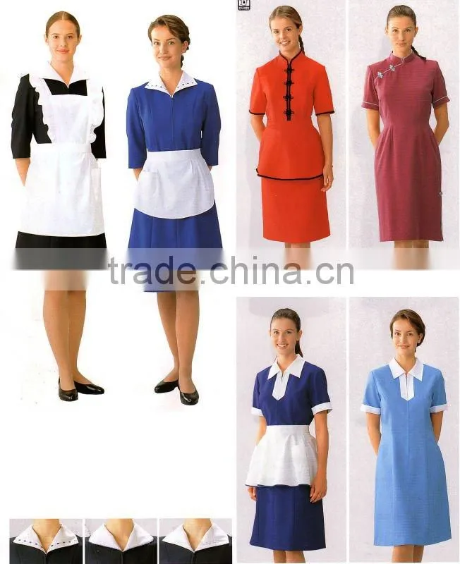 Customer-made classical restaurant waiter uniform