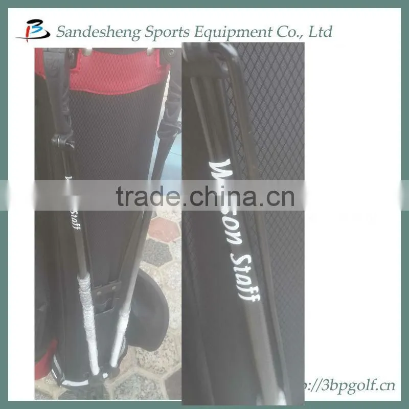 colored golf bag legs