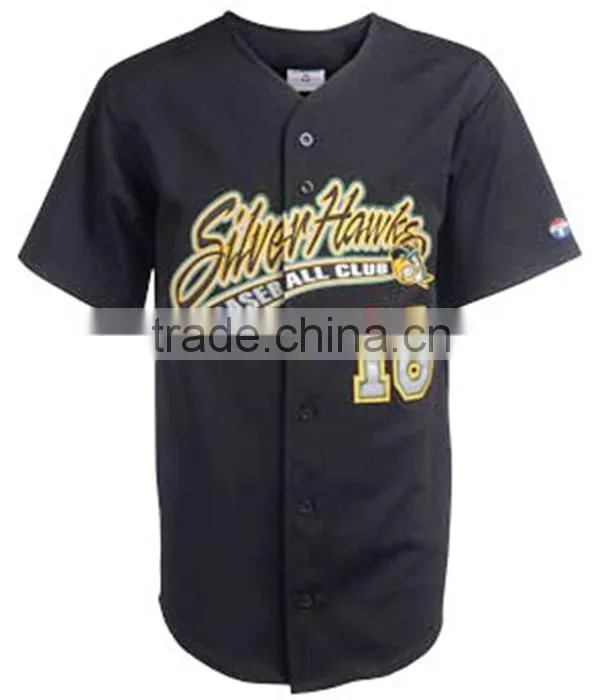Cheap Price Full Button Mens Sublimated Softball Jerseys