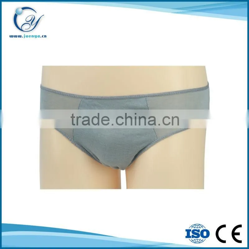 Disposable cotton briefs for men