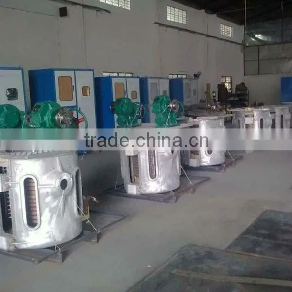 Small electric ingot melting furnace for copper , aluminum, iron , steel