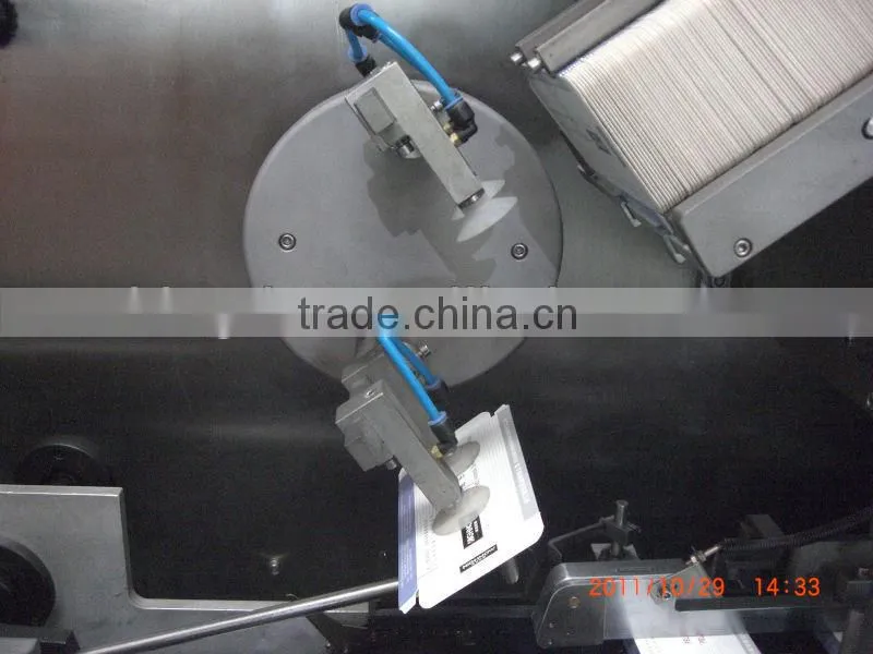Automatic tablet blister/plastic bottle/tube cartonning machines