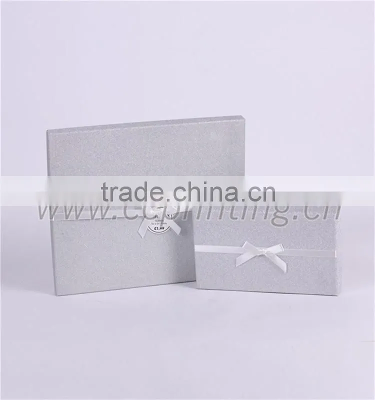 Custom printed packaging bow tie gift boxes