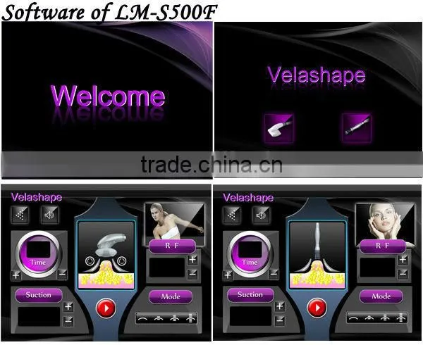 2015 LM-S500F CE vacuum massage vacuum liposuction vacuum fitness machine