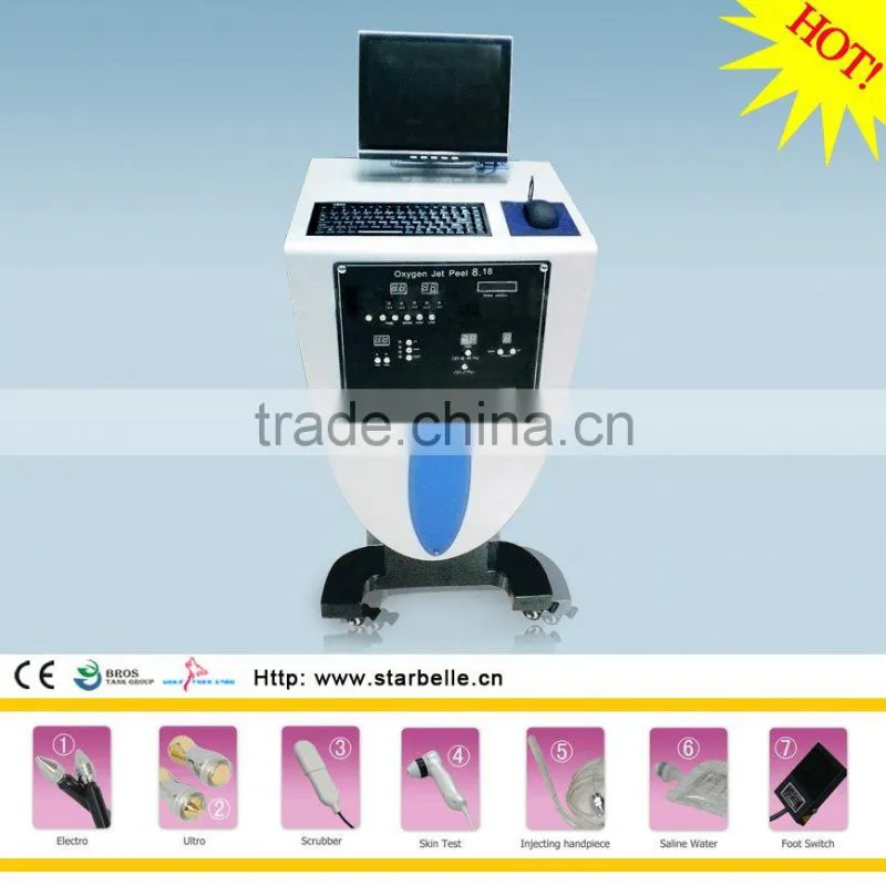 ultrasonic Oxygen Jet Beauty Equipment