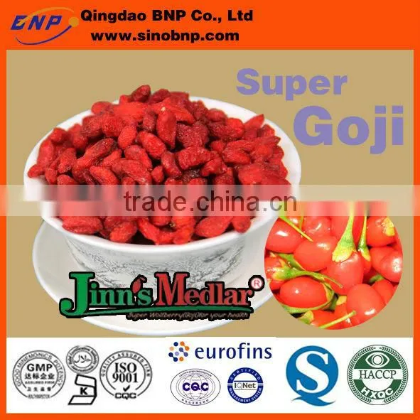 GMP KOSHER HALAL ISO BNP High Quality Chinese Red Dried Organic Goji Berry