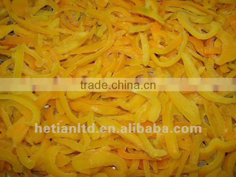 IQF diced red bell pepper