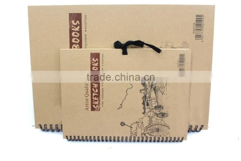 high quality handcover sketch books /sketch drawing pad /sketch pad