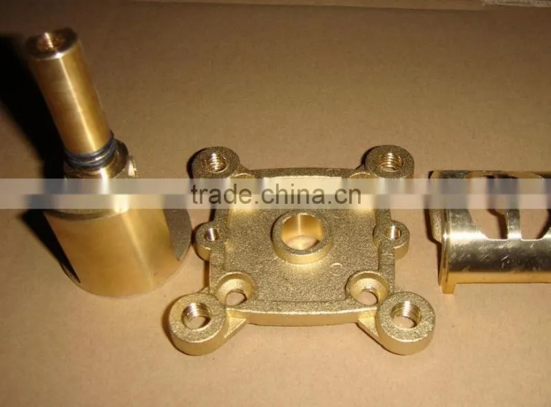 China supplier casting bronze custom machining parts,brass milking machine parts