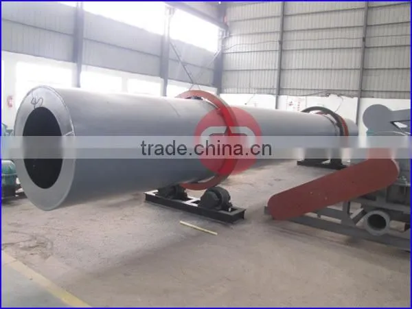 2015 new design rotary dryer for powder and pellet drying