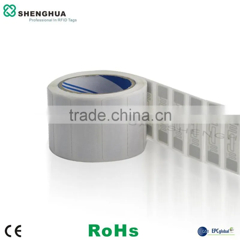 Passive UHF RFID Label RFID Sticker Alien Short 74x23mm RFID Wet Inlay