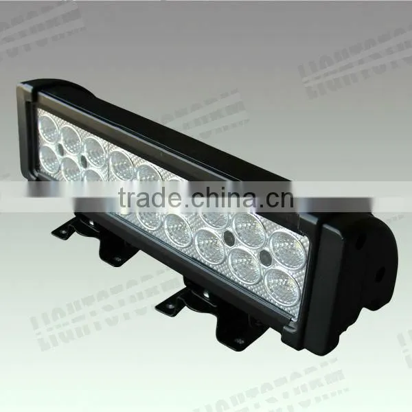9 INCH 54W DUAL ROW LED LIGHT BAR 18 LEDS SUPER BRIGHT OFF ROAD LIGHT BAR FOR TRUCK