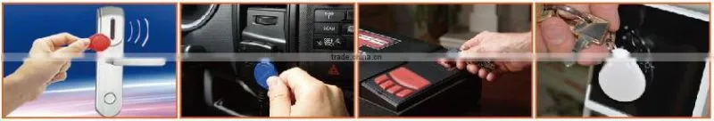 T5577 Chip Door Access Key Fob for Access Control of Lift and Room